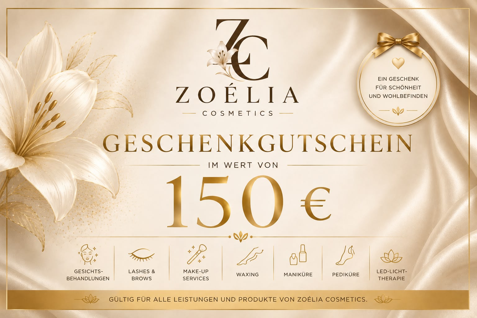 Geschenkgutschein 150€