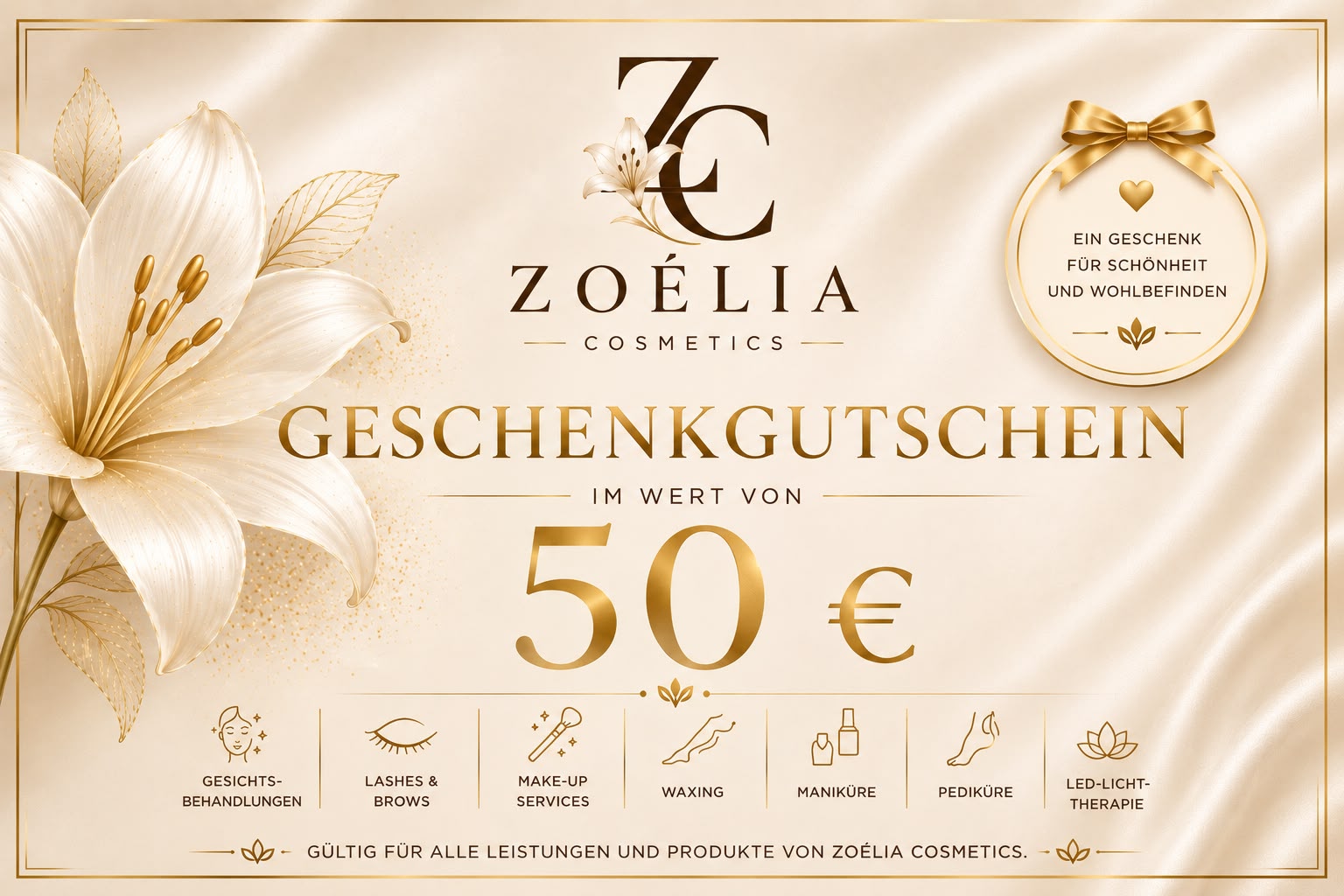 Geschenkgutschein 50€
