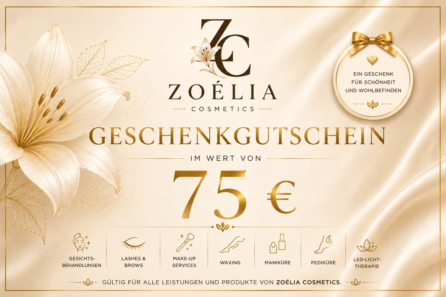Geschenkgutschein 75€